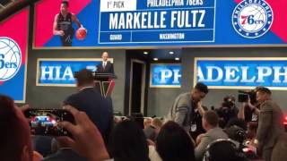 The 76ers Select Markelle Fultz With The #1 Pick In The 2017 NBA Draft