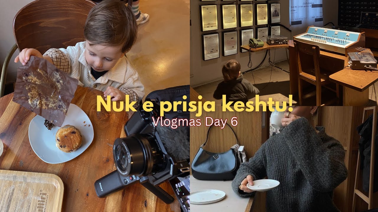 Një ditë në qytet me Battolinon | Cfare Bleva | Muzeu Shtepia me Gjethe | Vlog Shqip Tirane