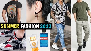 7 *LATEST* SUMMER Fashion & Grooming Trends 2022 To Look Stylish | Summer Outfits Men 2022