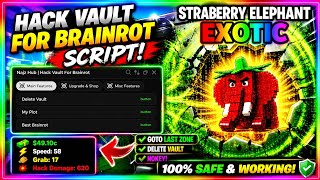 [ 💻 ] Hack Vault For Brainrot Script - Delete Vault, Best Brainrot, Nokey