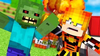 ТЮРЬМА ДЛЯ ЗОМБИ - НУБ ПРОТИВ ПРО - ТРОЛЛИНГ 100% МУЛЬТИК  ЛОВУШКИ MINECRAFT