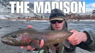 Surviving a Freak Blizzard - Solo Fly Fishing the Madison River in Montana