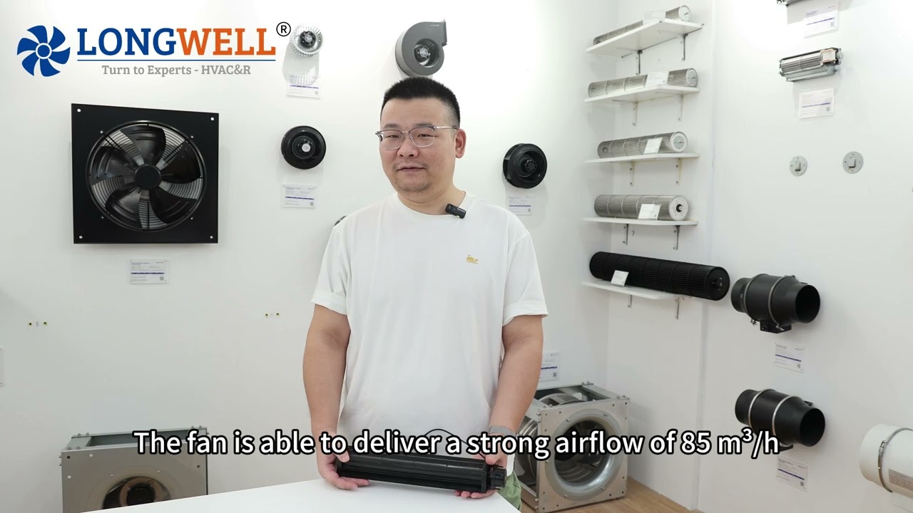 LWCD-30 Series Cross Flow Fan: Ultra-slim, Powerful Airflow