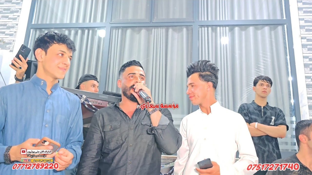 حفل زفاف احمد العبدالله الجبوري والف مبروك💯🎉الفنان خضر المطواحي🎤العازف انوشي الدليم🥁🎺قاعة اسطنبول4️⃣