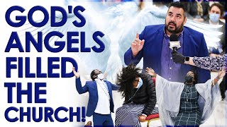 THE ANCIENT OF DAYS VISITS CHURCH WHILE THE CONGREGATION SINGS ANOINTED SONG!!! (HIGHLIGHTS)