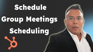 How to Schedule Group Meetings in HubSpot — Team Scheduling & Round Robin Meeting Links 2025