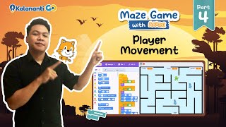 Part 4 Player Movement Scratch Maze Game with Kak Owen