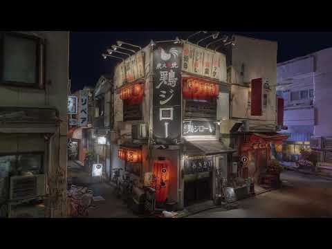 Neighbourhood at night, Sangenjaya (Tokyo) - photogrammetry