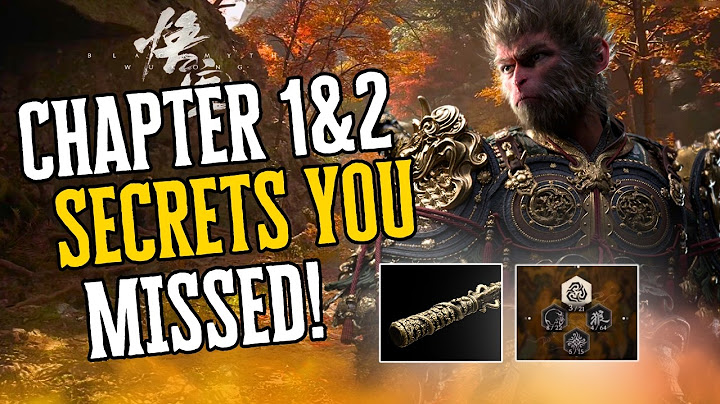 Black Myth Wukong - Chapter 1 and 2 Best Rewards, Treasures, and Hidden Items