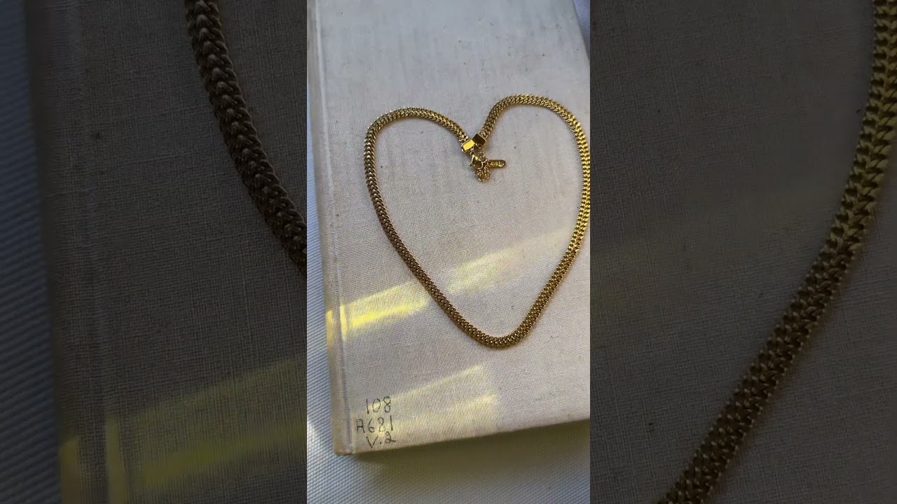 Aurélie Necklace ✨💖 18K Gold Plated 