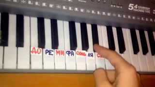 Jingle bell on piano