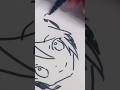 マジックペンで初音ミク描いてみた#executionclap #저형박수 #shorts #paint #asmrpainting