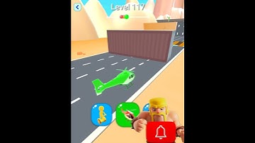 Shape-shifting Funny Race All Levels Gameplay Walkthrough Master Level #117 BeamNG.drive #Shorts