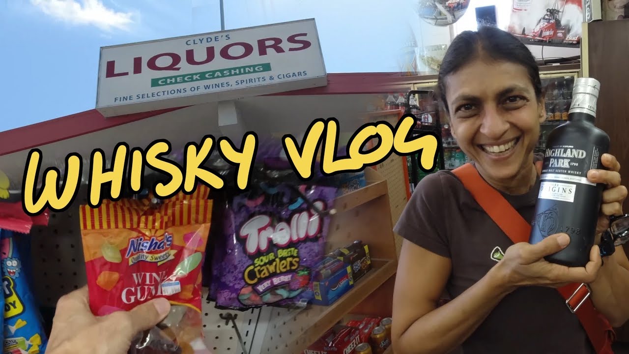 Clyde's Liquor Store Wine Gums and Dark Origin Whisky Vlog YouTube