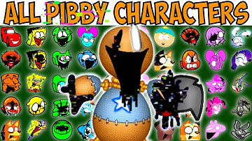 ALL PIBBY GLITCH CHARACTERS | FNF Character Test | Gameplay VS Playground