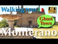 Monterano, Italy【Walking Tour】Ghost City - 4k