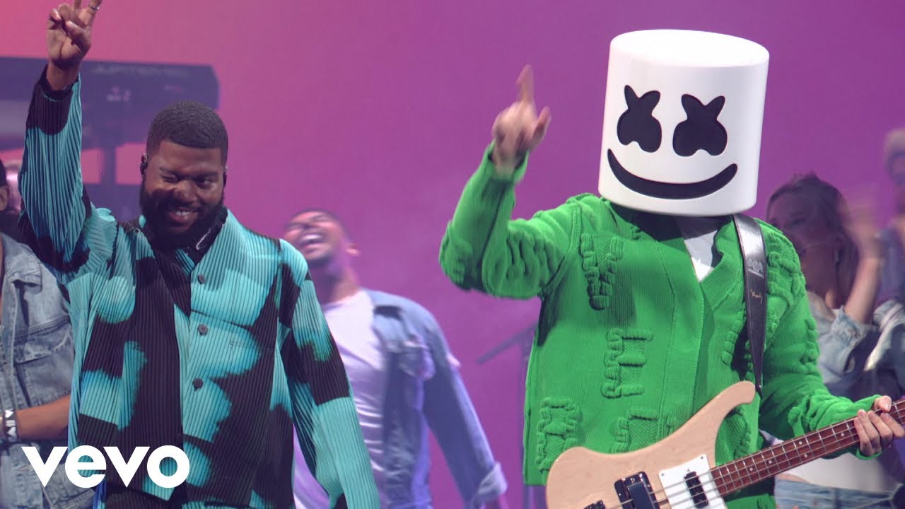 Marshmello, Khalid - Numb (2022 MTV VMAs)