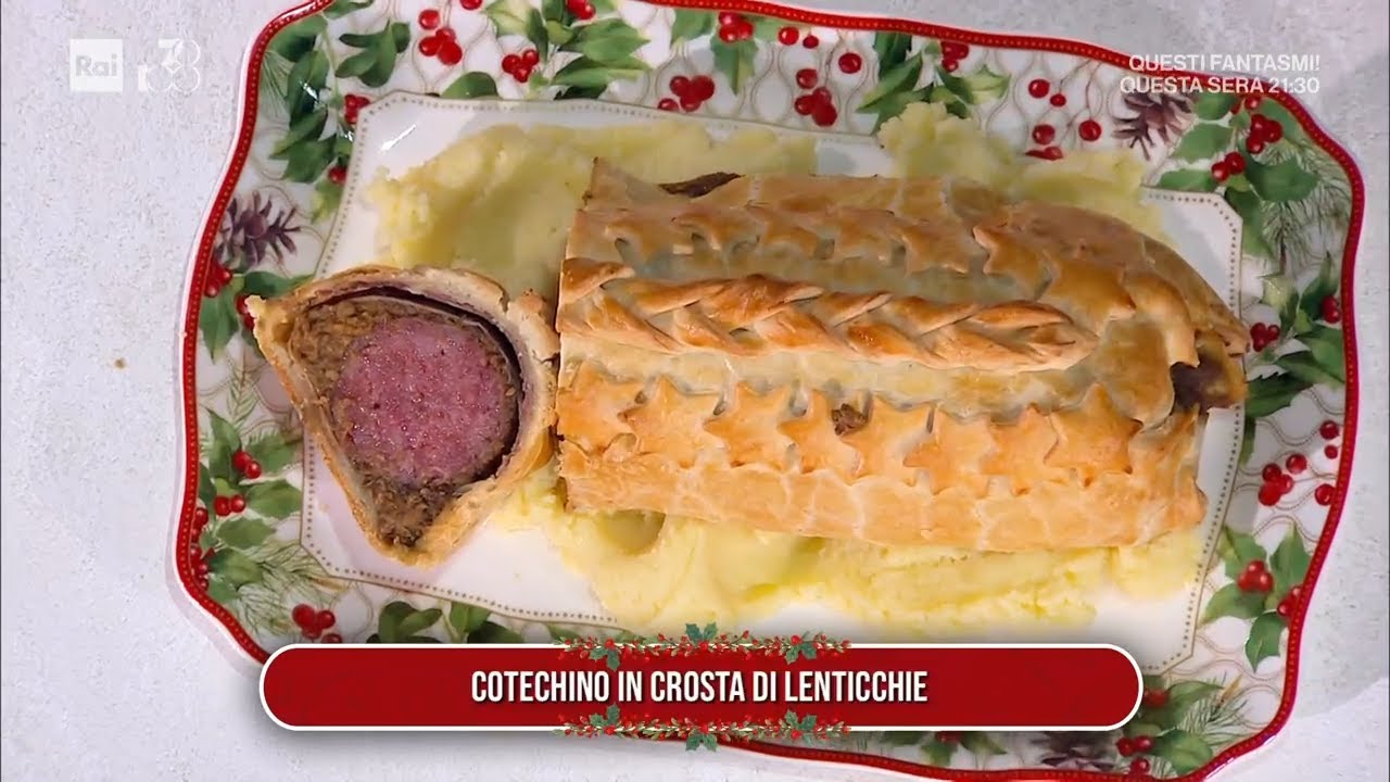 Cotechino in crosta di lenticchie - È sempre mezzogiorno 30/12/2024