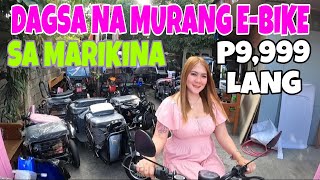 DAGSA MURANG E-BIKE SA MARIKINA PRICE START@ P9,999