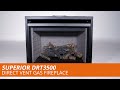 Superior DRT3500 Direct Vent Gas Fireplace