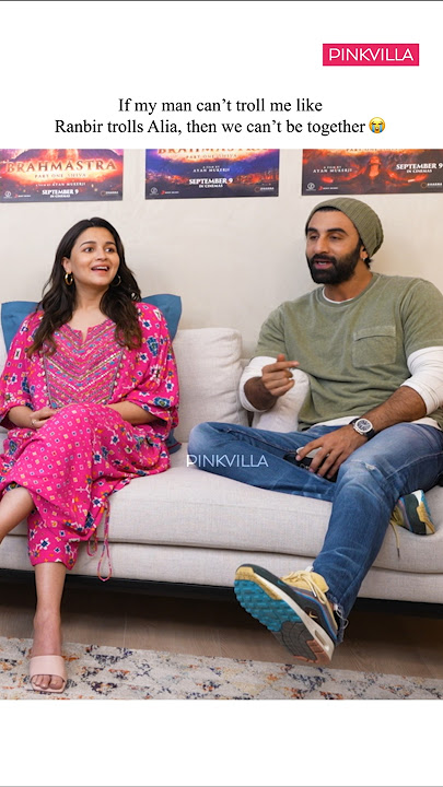 Ranbir Kapoor Playfully TROLLING Alia Bhatt Is The Cutest 💗 | #ranbirkapoor #aliabhatt #shorts