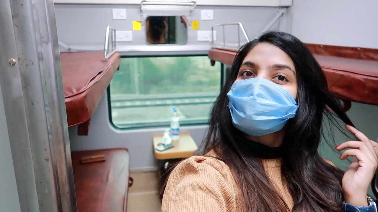 DELHI to UDAIPUR My First Class OVERNIGHT Sleeper Train MEWAR