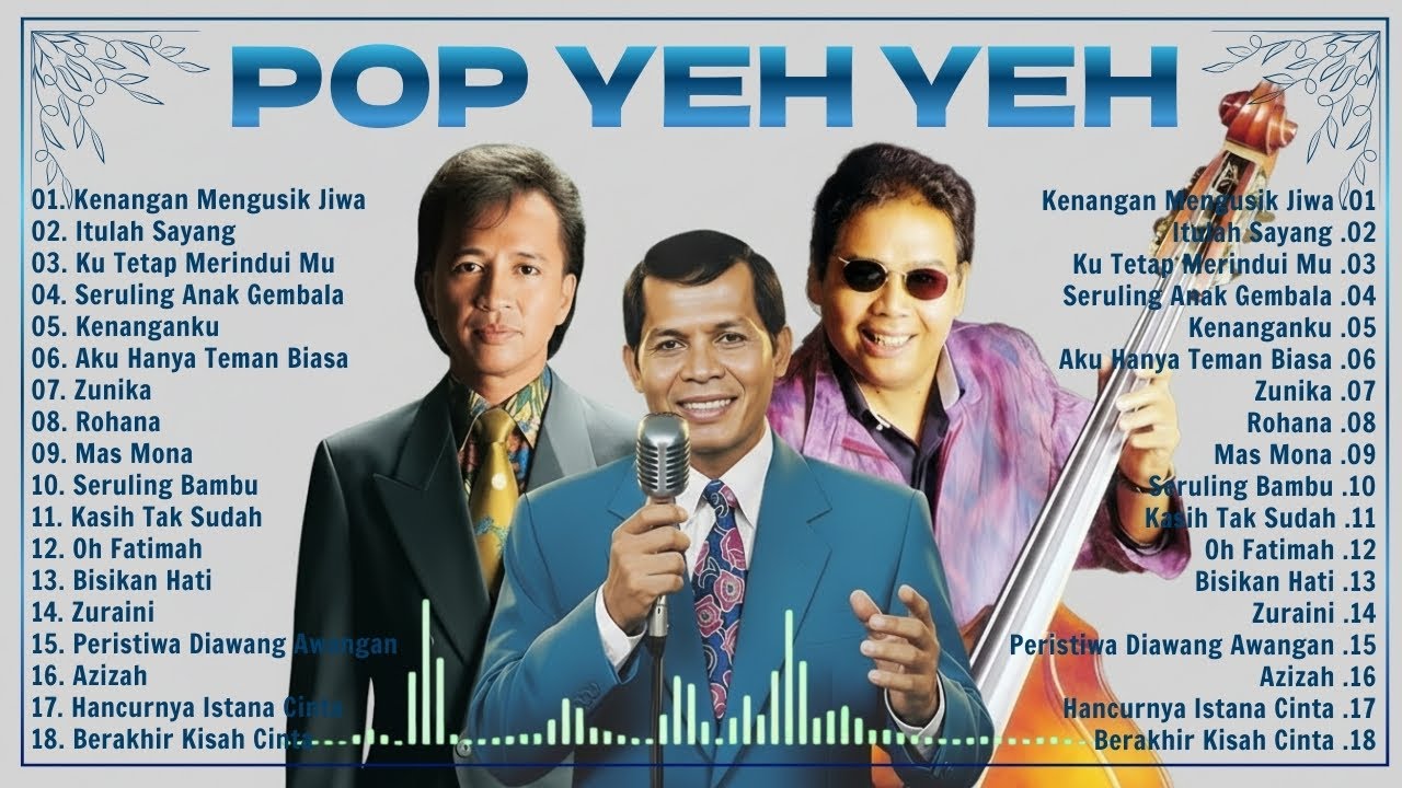 POP YEH YEH 60an 🔆 Irama Lagenda Yang Tak Pernah Pudar 🎶 (Koleksi Terbaik)