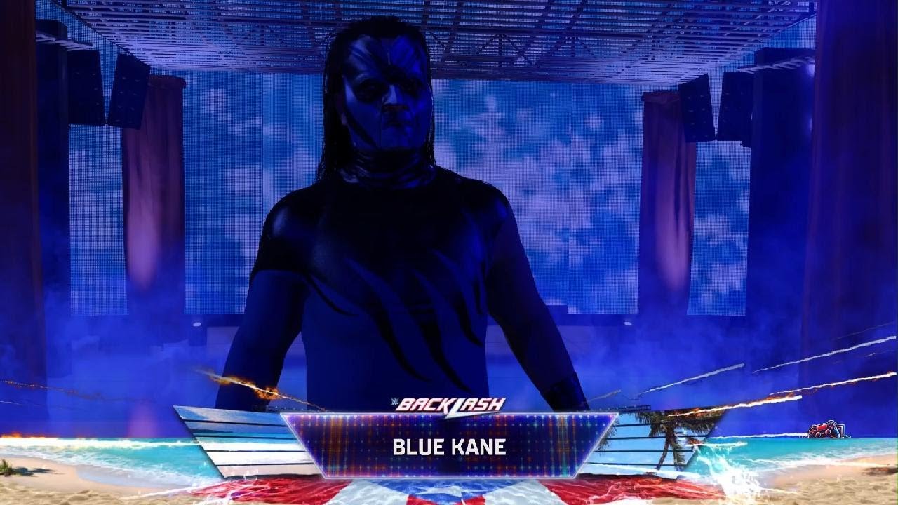 DCW Gamers introduce The Faces of Kane vs Blue Kane