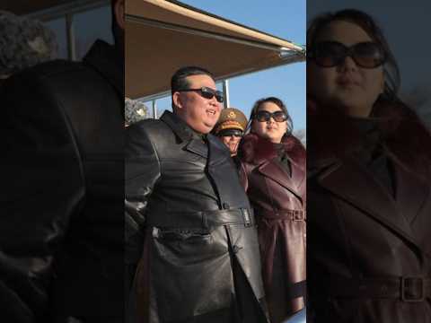 Kim Jong Un and Daughter Tour North Korea's Air Force Command