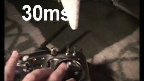 Latency Turnigy 9x vs Sanwa Airtronics SD10G FHSS-1