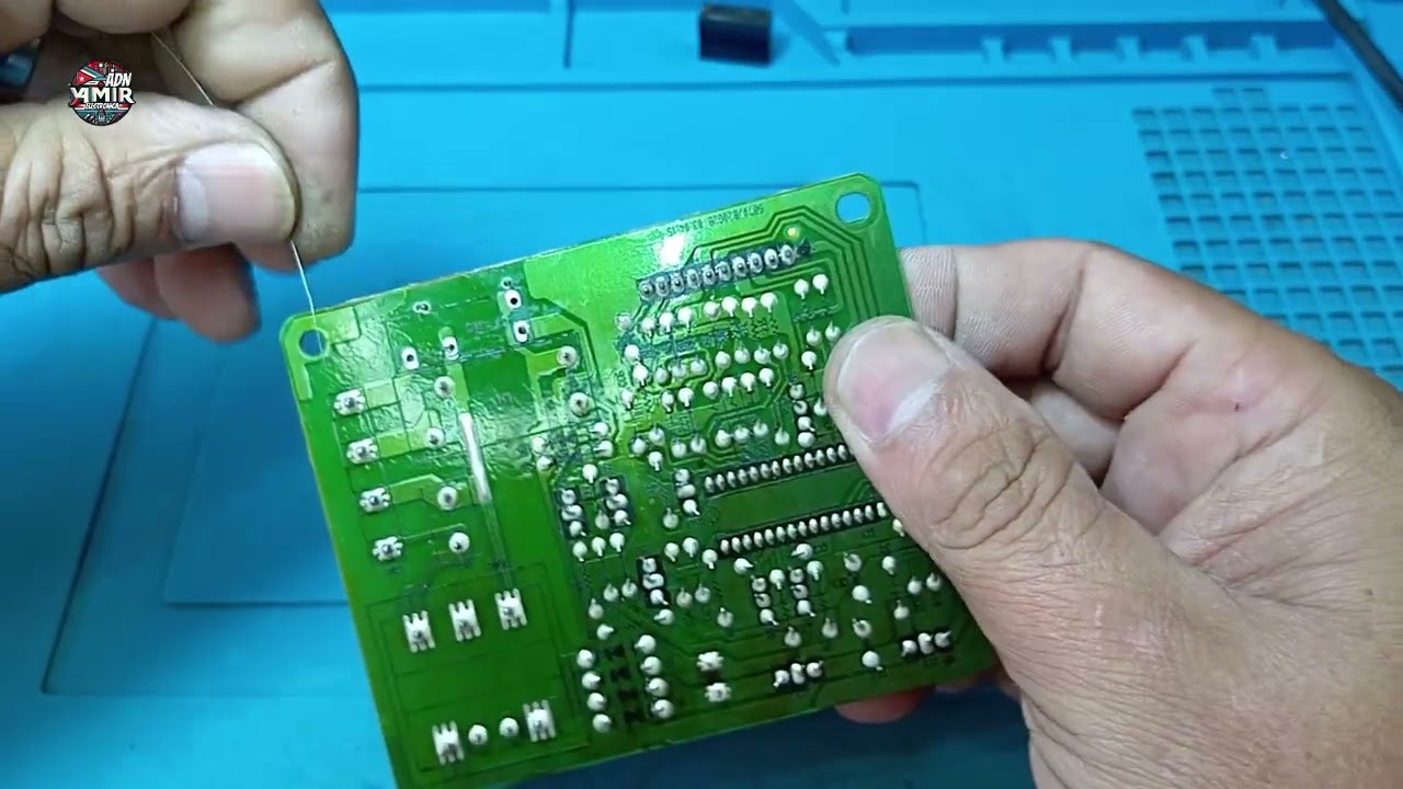 Como reparar tarjeta refrigerador LG que no  deshiela