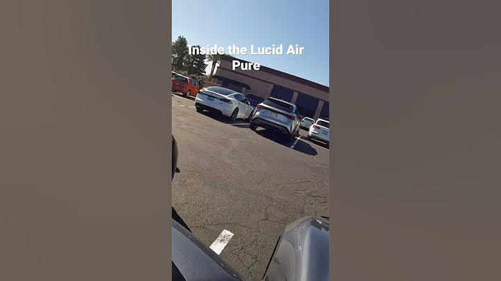 Take a sneak peak inside the Lucid Air Pure #lcid #lucid #tsla