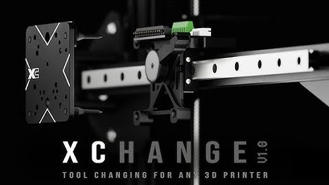 XChange V1.0 - The Quick-Change Tool Head for Any 3D Printer