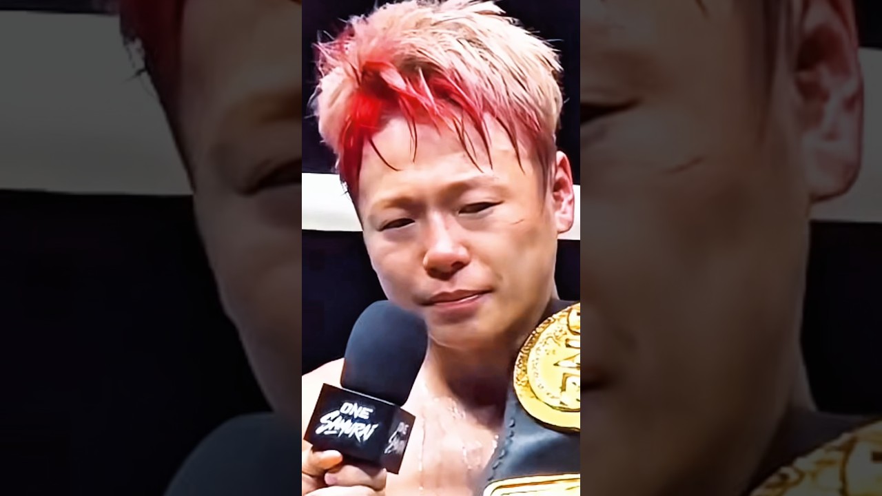 感動の引退スピーチ #武尊