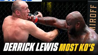 Derrick Lewis Record-Setting 14 Knockout Wins