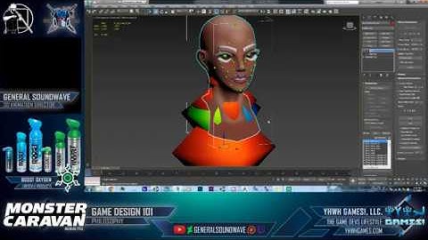 3ds Max - Advanced Animation - Attaching a Head to a Body Rig