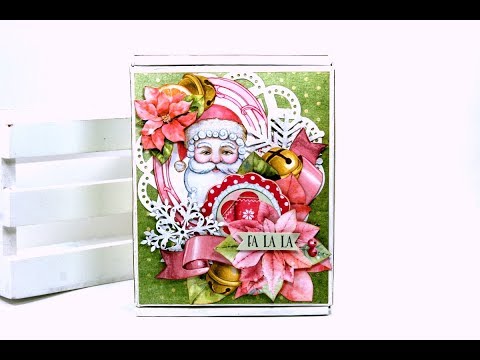 Winter Survival Gift Box Polly's Paper Studio BoBunny Carousel Christmas Christmas 2017 how to DIY