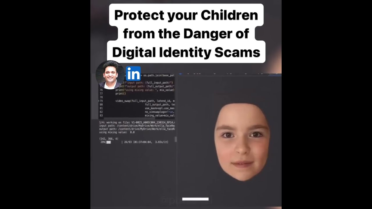 AI Awareness from Phishing attacks - Voice and Face, digital identity theft scams