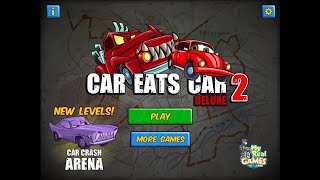 Car Eats Car 2 Deluxe Arena|Car Crash Arena|Level 1 to 10|Compilation screenshot 3