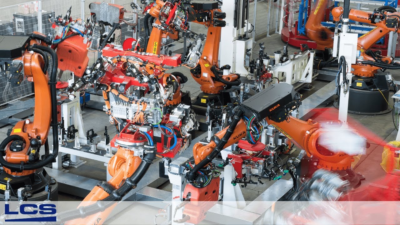 LCS e l'automazione: i robot industriali - YouTube