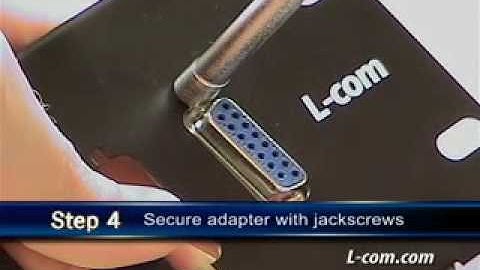 How to Panel Mount Adapters