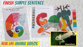 Eric Carle Books Read Aloud | The Mixed Up Chameleon | Animals Names | Learning Videos for Toddlers