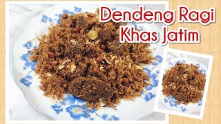 Resep dendeng ragi jawa timur