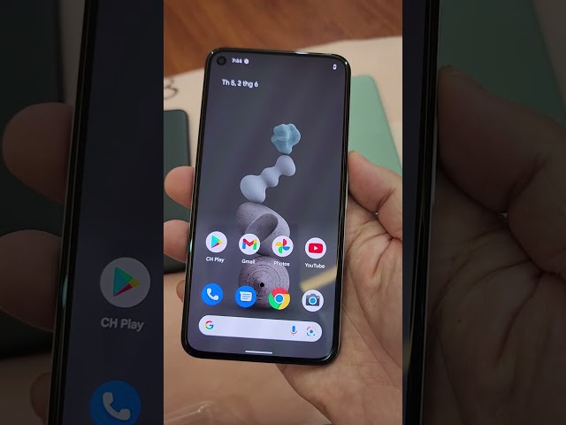 Pixel 5 độc lạ Bình Dương : màu mới xám xi măng và 256G