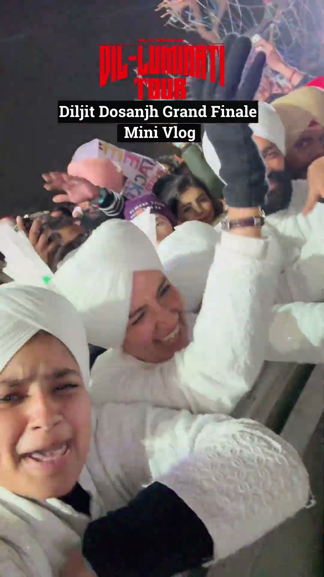 Vlog Of Diljit Dosanjh Grand Finale Ludhiana Show | RS 1313 SHORTS | Ramneek Singh 1313 #Shorts