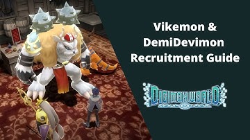 Vikemon & DemiDevimon Recruitment Guide - Digimon World Next Order - 100% Walkthrough Guide 45