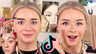 Testing NEW *Viral* Tiktok Makeup Hacks by sophdoeslife 190,586 views 7 months ago 15 minutes