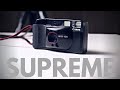 How to USE a CANON Sure Shot Supreme 35mm Film Camera - BATTERY & LOAD Film