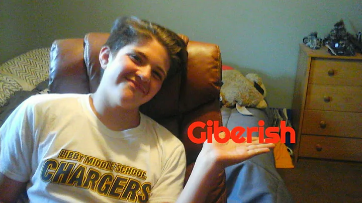 How to talk gibberish 101