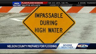Barricades Up, Evacuations Underway In Nelson County As Flood Waters Rise